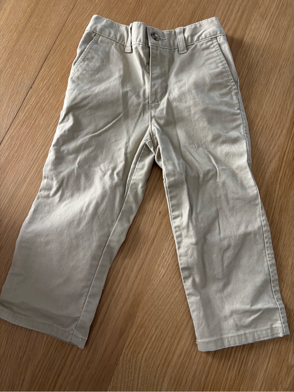 Ralph Lauren tan elastic-waist pants